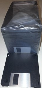 3.5" 1.44Mb Black Floppy Disks